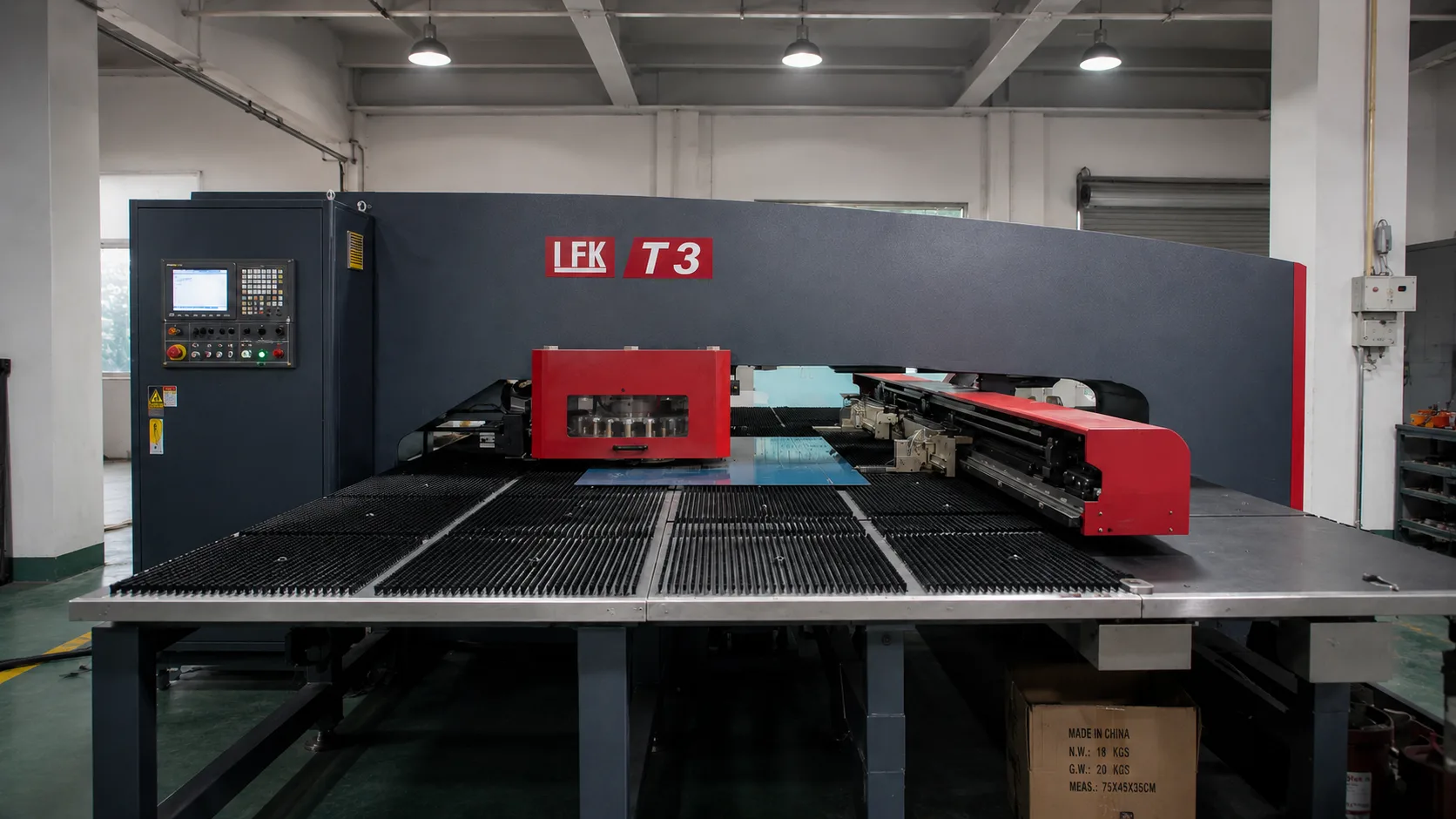 CNC turret punch press operating at 50 HPM — high-speed sheet metal hole punching for industrial applications CNC turret punch press — high-speed sheet metal hole punching at 50 HPM