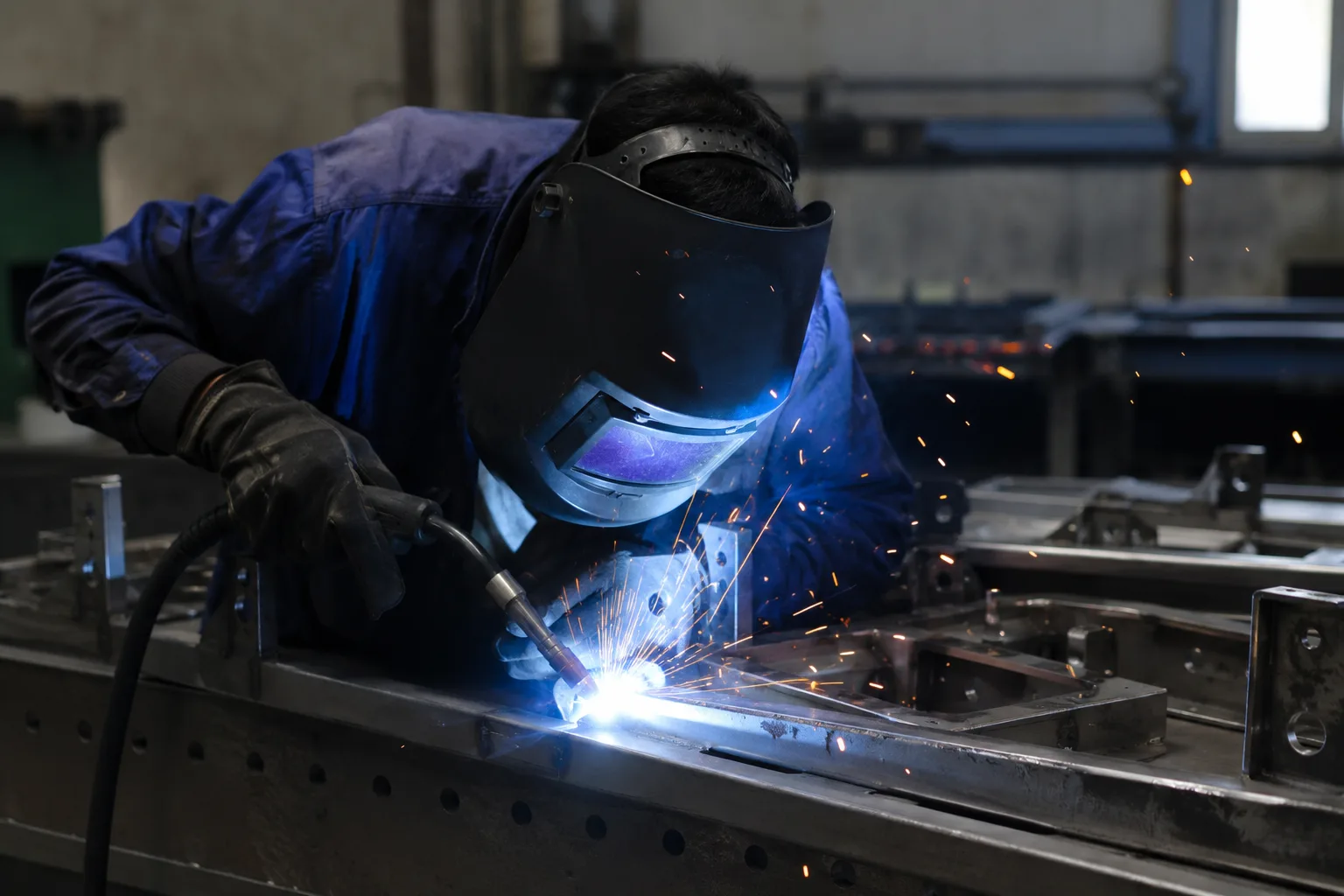Manual arc welding services on sheet metal — MIG, TIG, and spot welding for precision fabrication Manual arc welding on sheet metal — MIG, TIG, and spot welding services