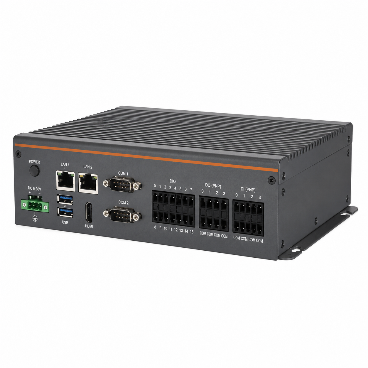 Custom industrial automation server rack — precision sheet metal enclosure for manufacturing Industrial automation server rack — 4U chassis for PLC and control panel systems